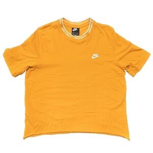 Nike Crop Top T-Shirt Vintage Women's Short Sleeve Large‎